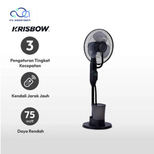 KRISBOW 16 INCI KIPAS ANGIN LANTAI UAP BALING PLASTIK