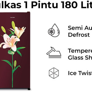 KULKAS / LEMARI PENDINGIN POLYTRON PRB 187