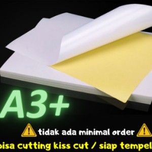 Cetak Stiker A3 (satu Paket 10 lembar)