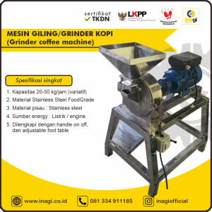 Mesin grinder kopi