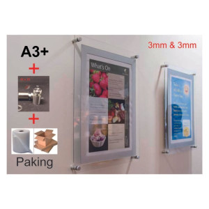 Akrilik Holder A3+ Dinding