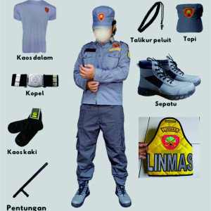 SERAGAM LINMAS TERBARU KOMPLIT