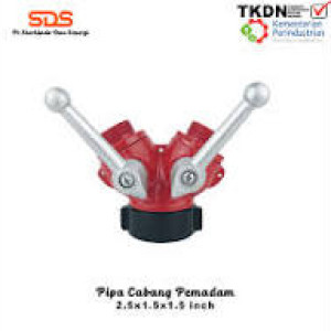 Y Connection 2,5" to 1,5"X1,5"