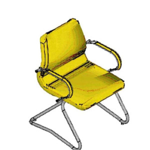 Kursi Konsultasi Kuning