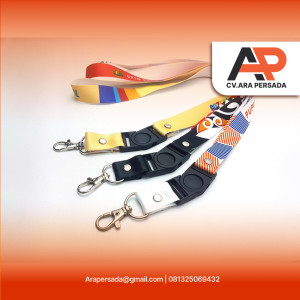 Lanyard Printing Custom Desain