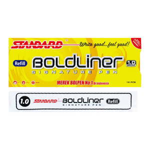 Reffil Isi Bolpoint Signature Standard Boldliner PRO 1.0.mm 12 PCS