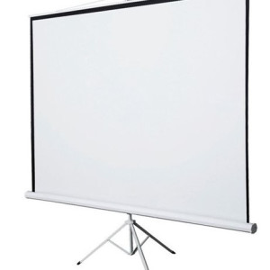 Tripod layar proyektor pixelscreen uk. 96 inch
