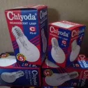 Lampu pijar chiyoda 5w g40 hyper 100w