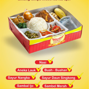 Nasi Kotak Ikan Kembung Goreng