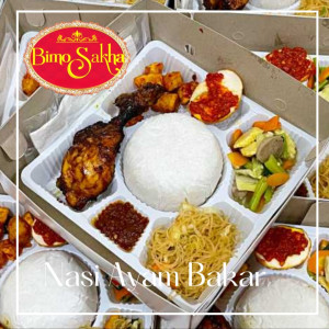 BimoSakha Nasi Box Ayam Bakar