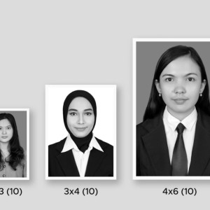 Cetak Foto 3 X 4 (10 Lembar)