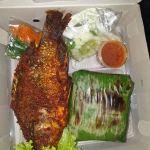 Nasi Kotak Paket 8 - Ikan Bakar