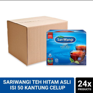 teh hitam sariwangi 50pcs
