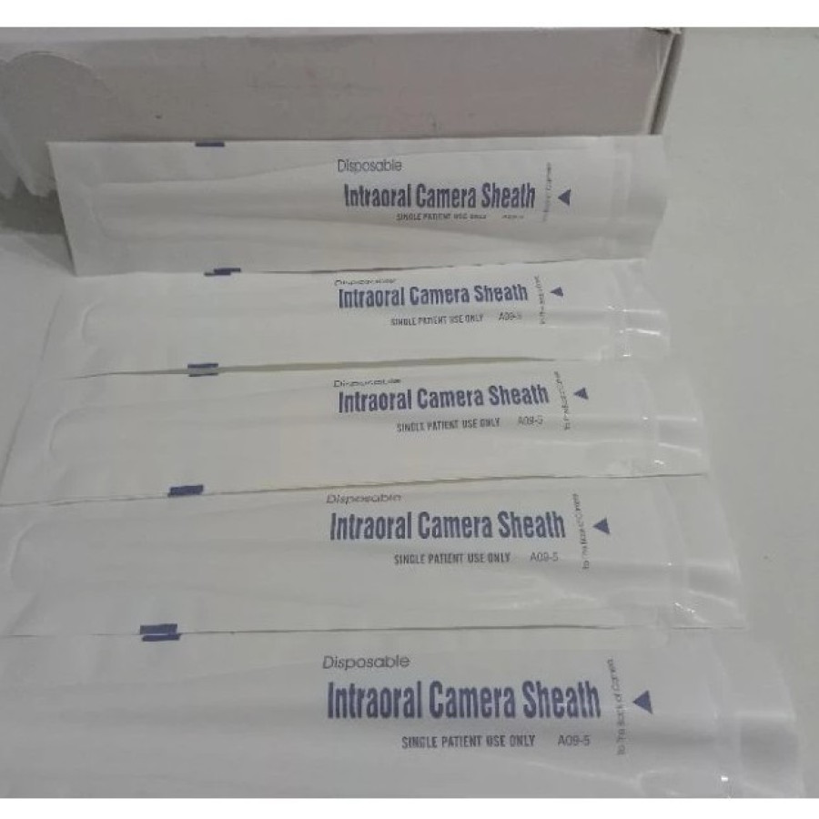 Penutup Plastik Sekali Pakai Lengan Selubung  Intraoral Kamera