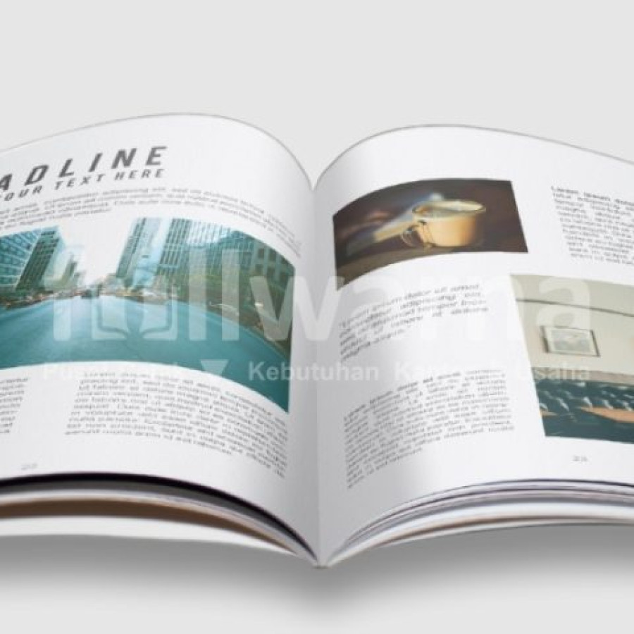 Cetak Majalah / Buletin - samping