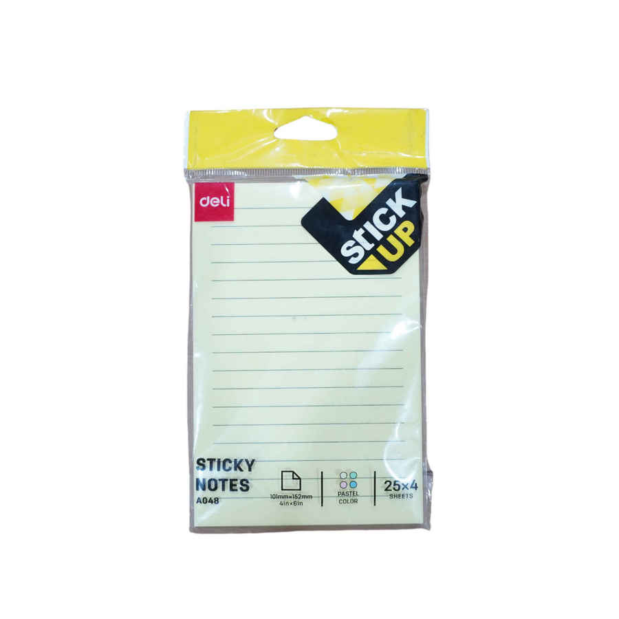 Sticky Notes Deli 101x152 mm EA048