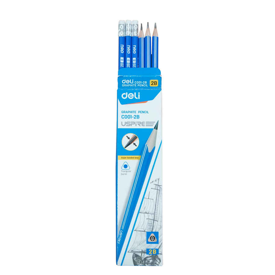 Graphite Pencil Deli EC001-2B (1 pack)