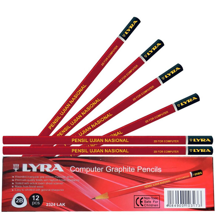 Pensil Ujian Nasional LYRA 2B