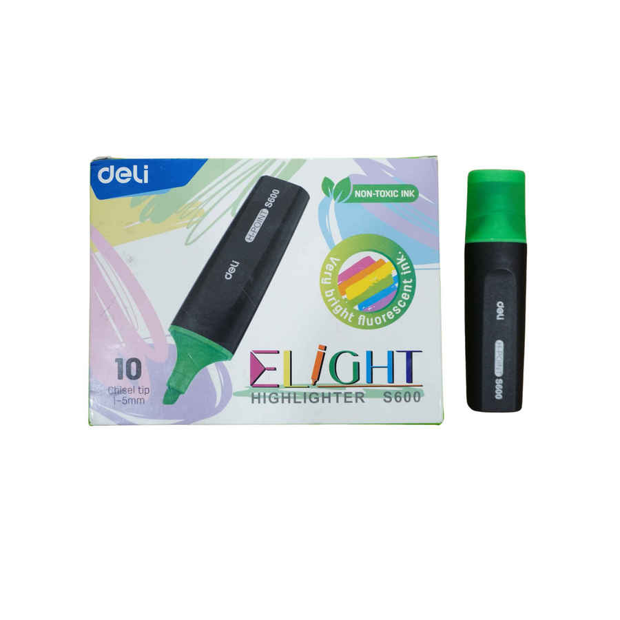 Highlighter Deli Hijau ES600