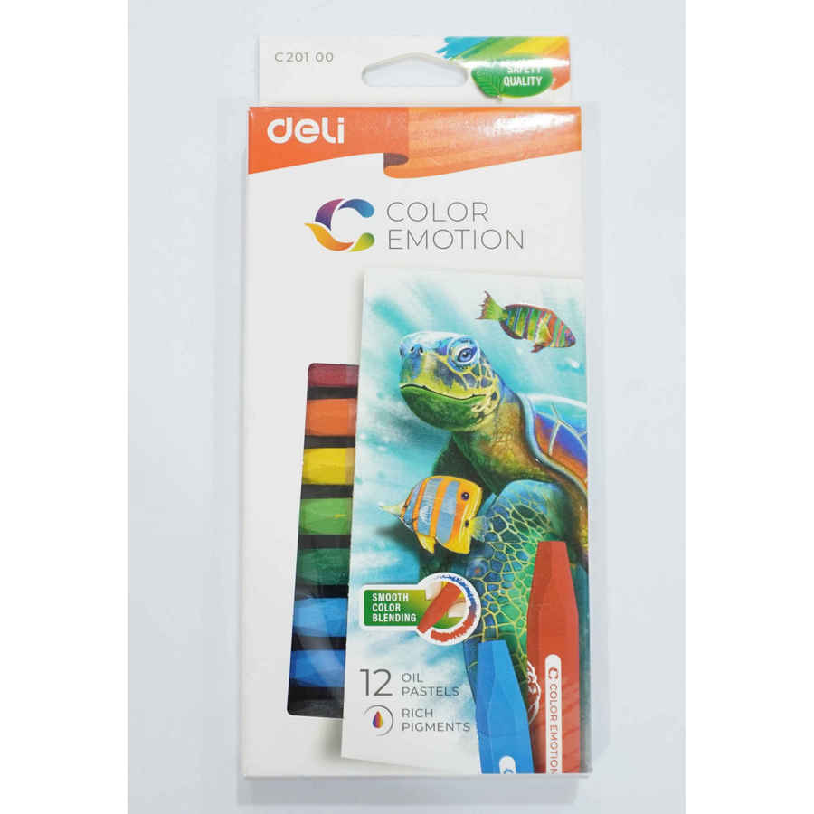 Oil Pastel Deli 12 Warna EC20100