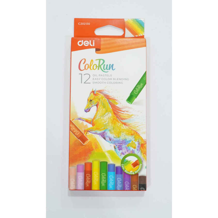 Oil Pastel Deli 12 Warna EC20200