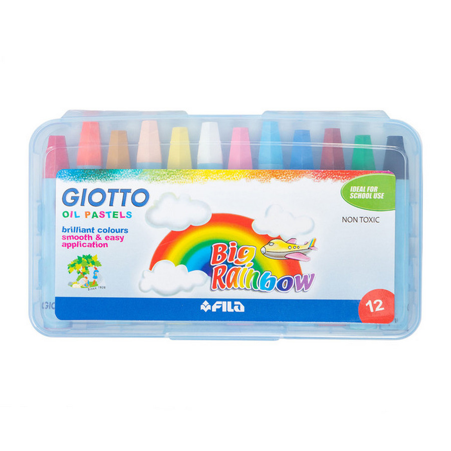 Oil Pastel GIOTTO Case 12 Colors