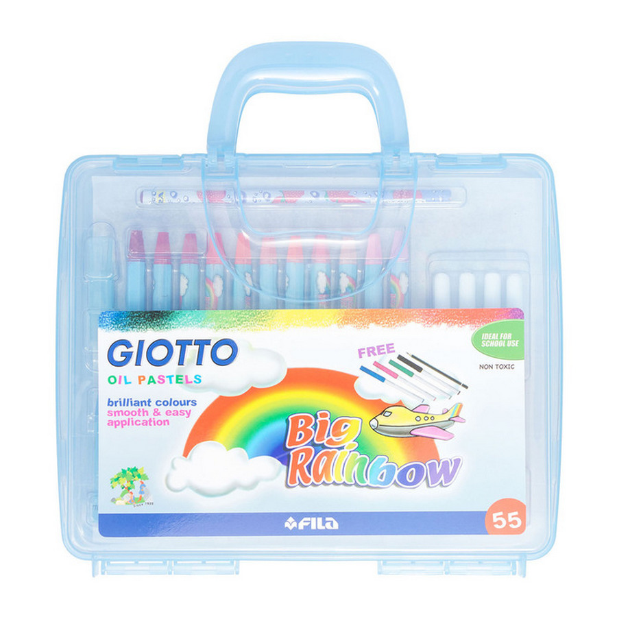 Oil Pastel GIOTTO Case 55 Colors