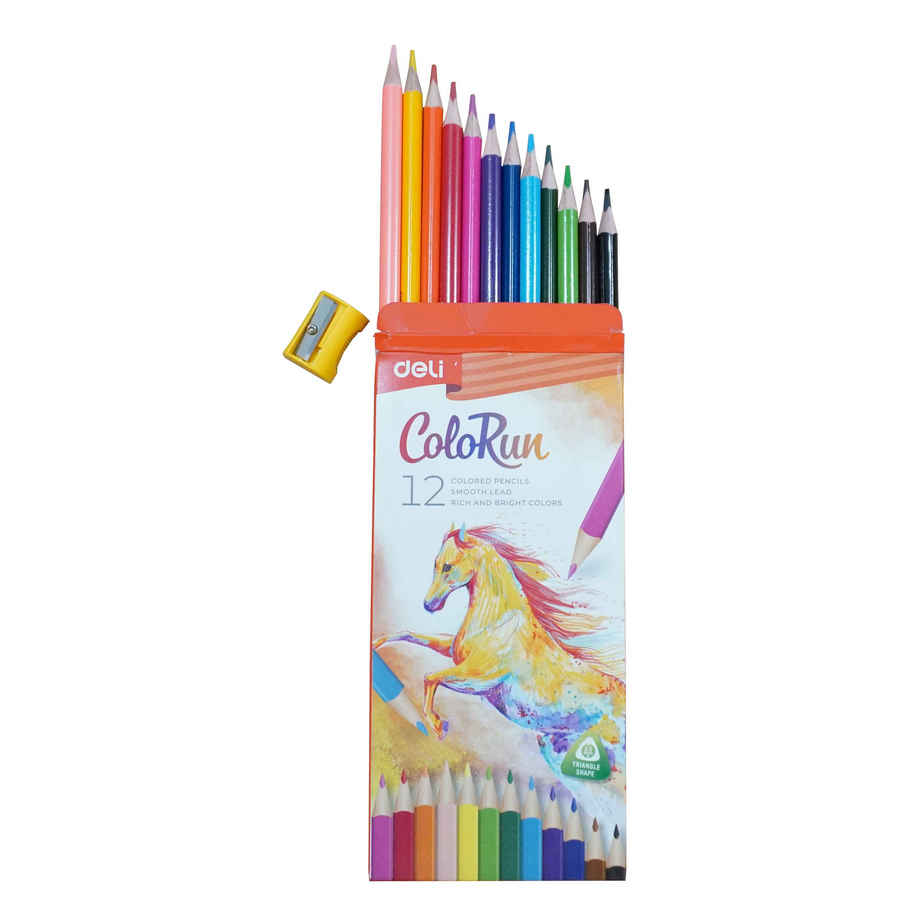Colored Pencil Deli 12 Warna EC132-12