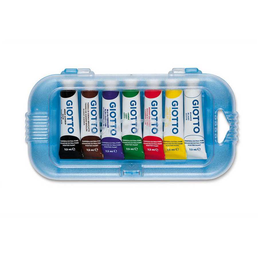 Poster Paint GIOTTO 7.5 ml: 7 Colors