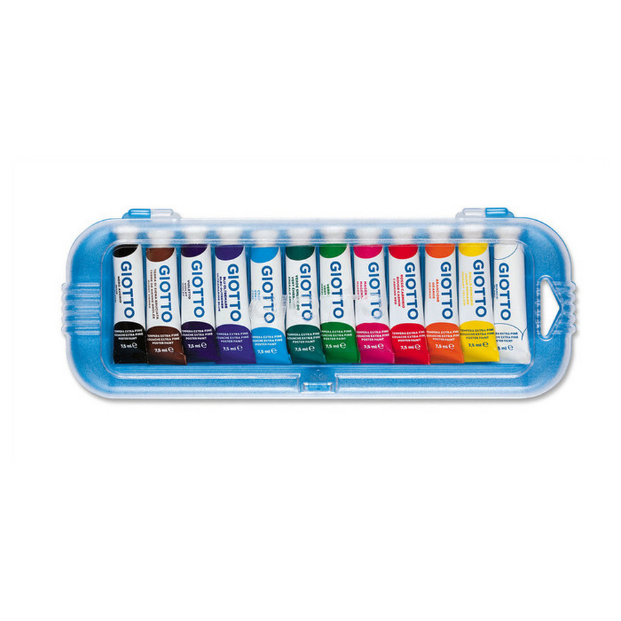 Poster Paint GIOTTO 7.5 ml: 12 Colors