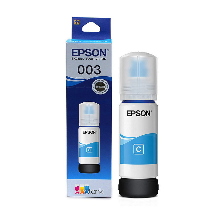 Tinta Printer EPSON 003 Dye (L110, L3110, L3150, L5190) 65ml Cyan