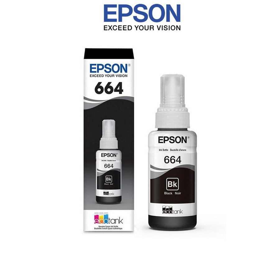 Tinta Printer EPSON 664 (L110/L210/L300/L350/L355/L550/L455) Black 70ml