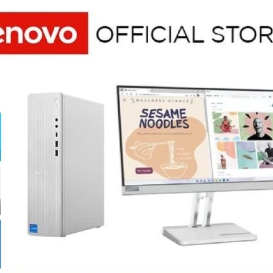 Lenovo IC3 51iD Core i3 13100 8GB M2 512GB 21.5″ VGA Intel W11H OHS M365