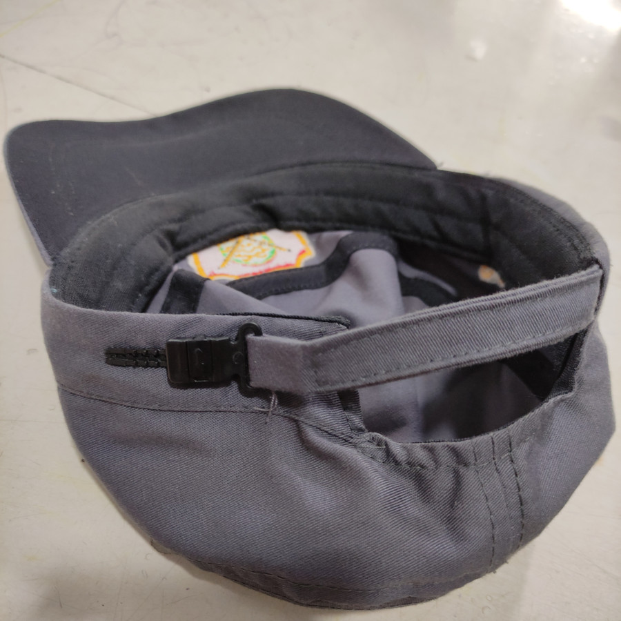 topi komando linmas terbaru - detail