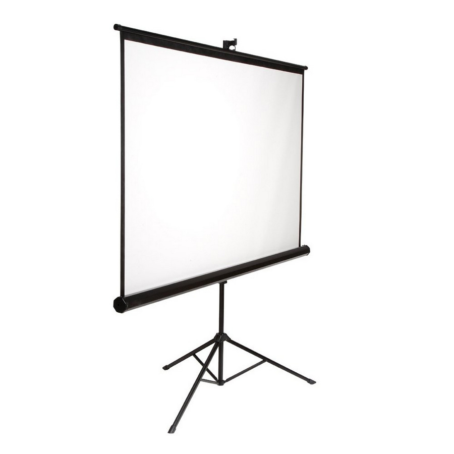 Layar Proyektor Tripod 70 Inch