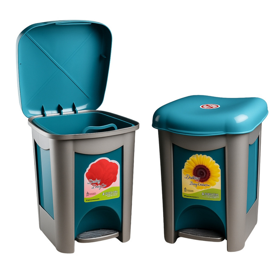 Tempat Sampah Injak 15L