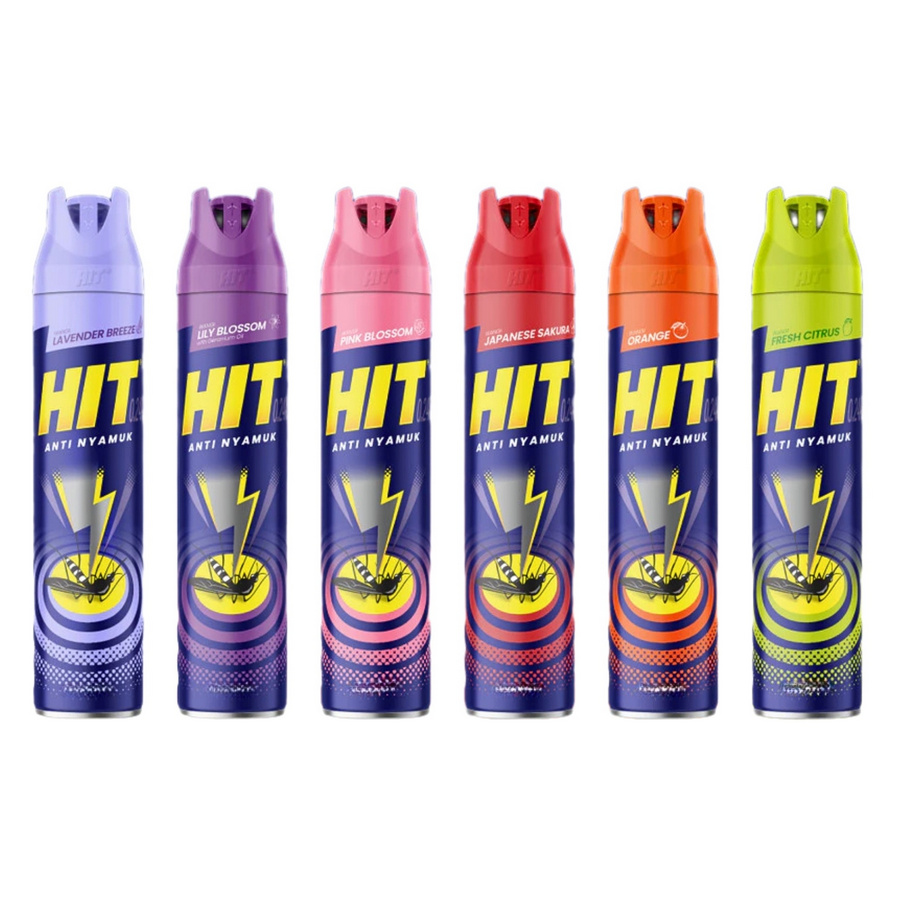 Obat Nyamuk HIT Aerosol 600 ML