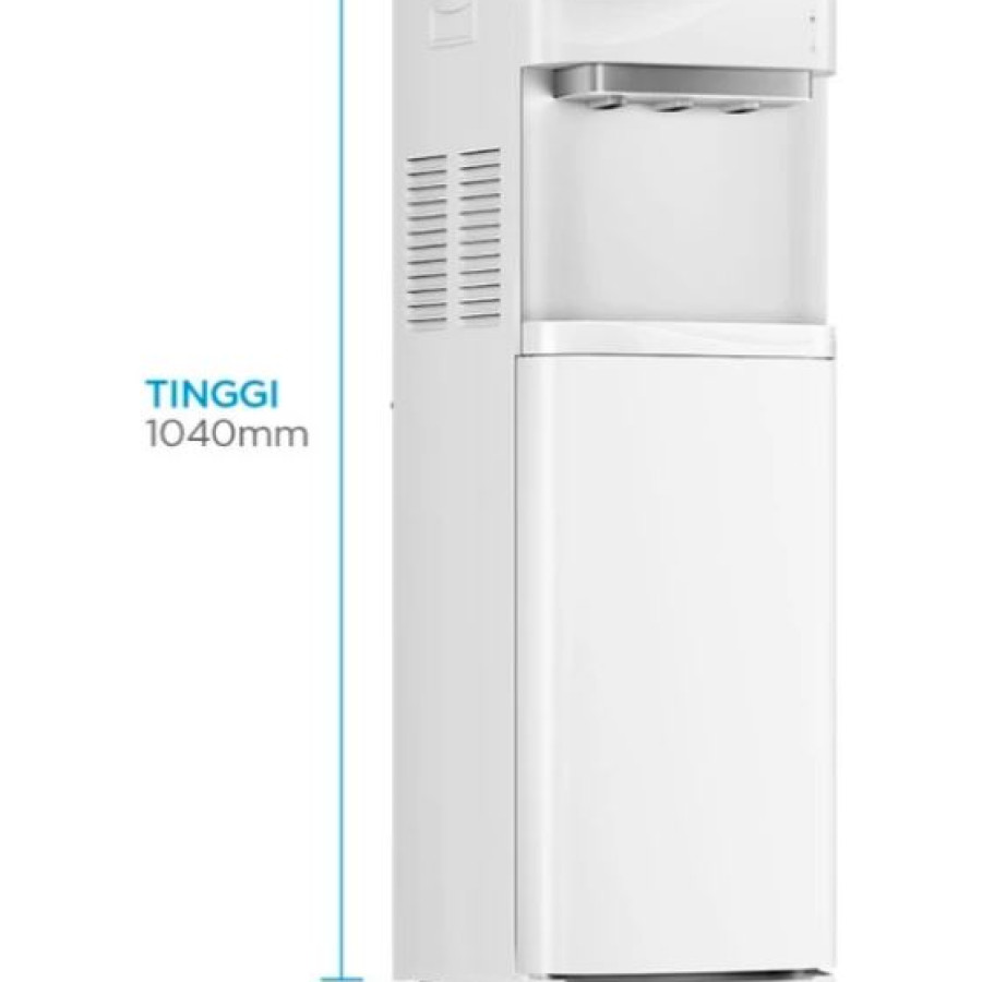 Water Dispenser Midea YD1634W - samping