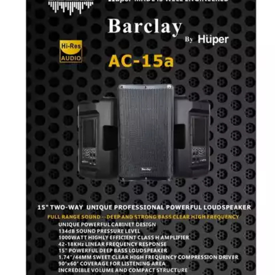 Sound System Full Set (1 Set Speaker Aktif + 1 set stand speaker + 1 unit mixer + kabel + set jack) - utama