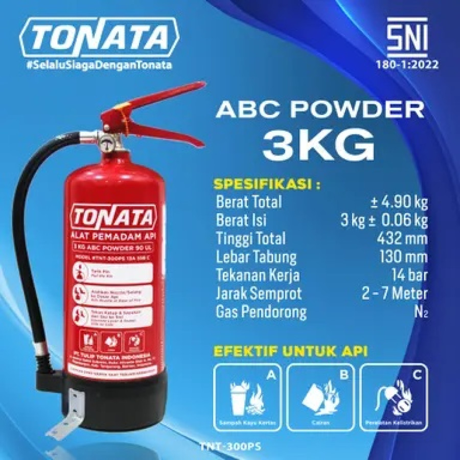 APAR TONATA SNI 3KG POWDER - depan