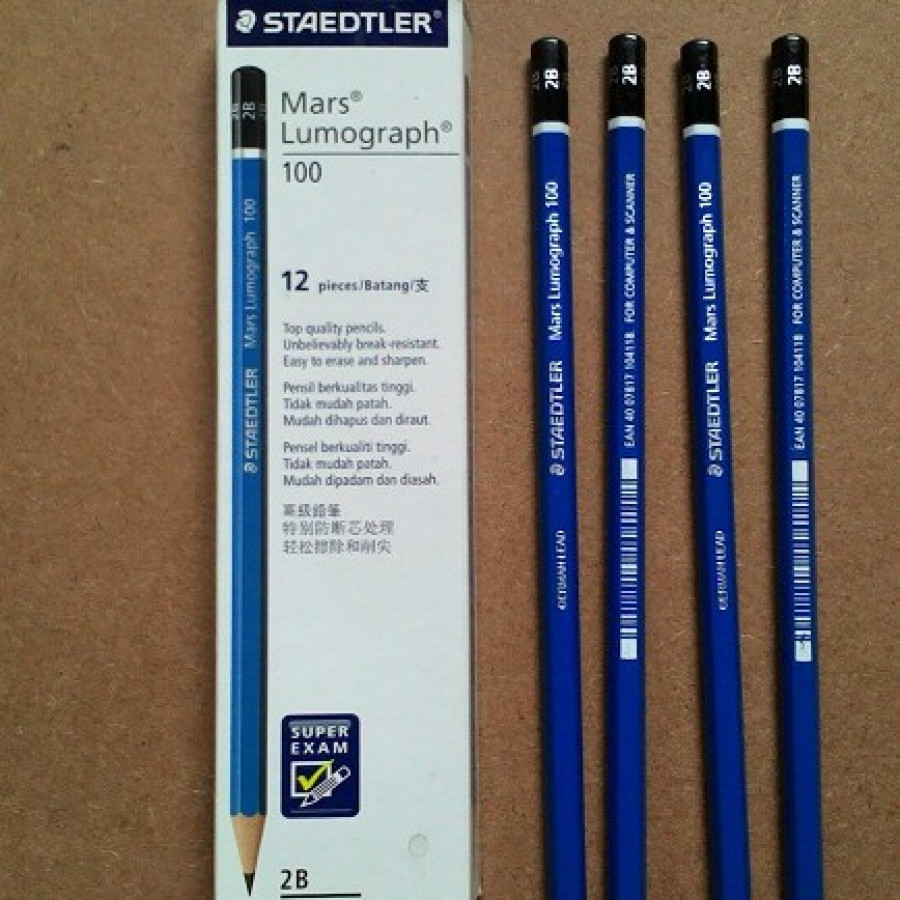 Pensil 2 B Staedtler