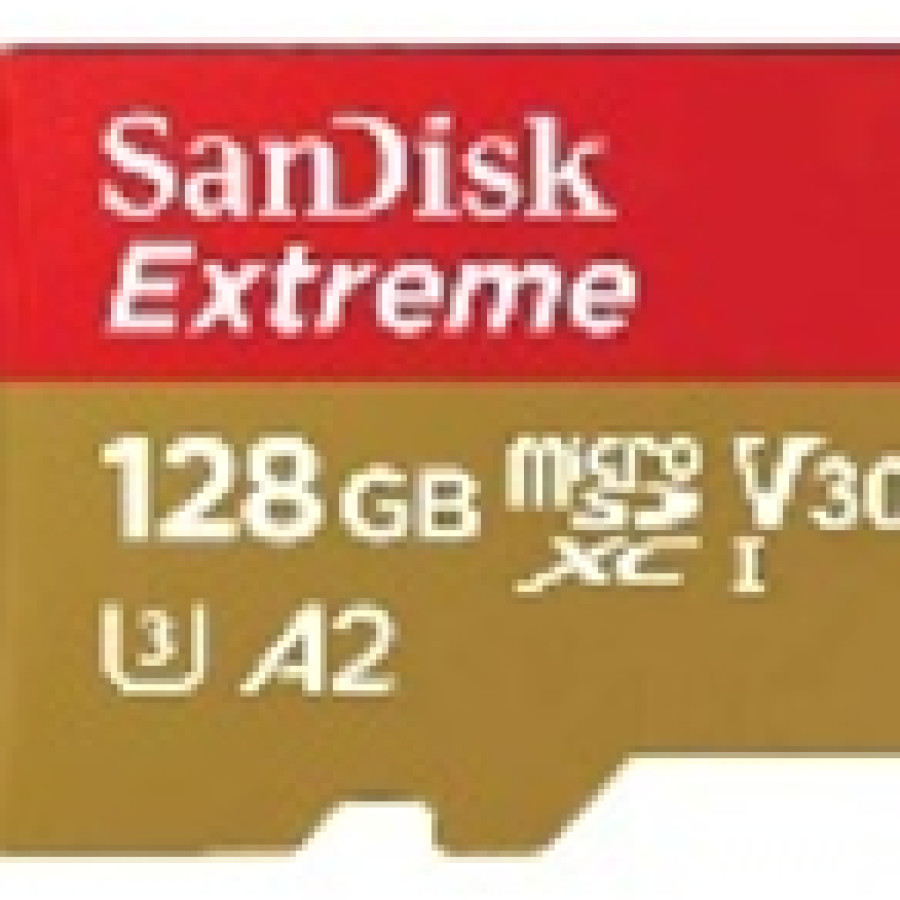 SanDisk Extreme 128GB V30 A2 microSDXC