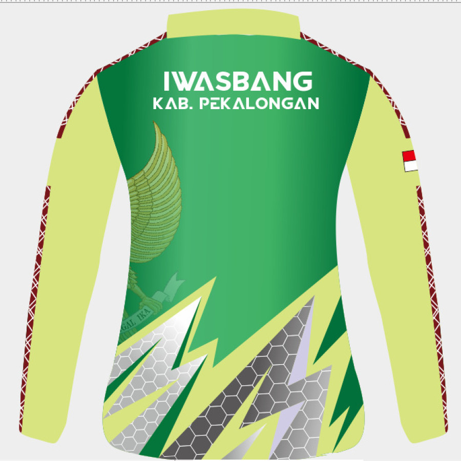 Kaos Jersey Custom - samping