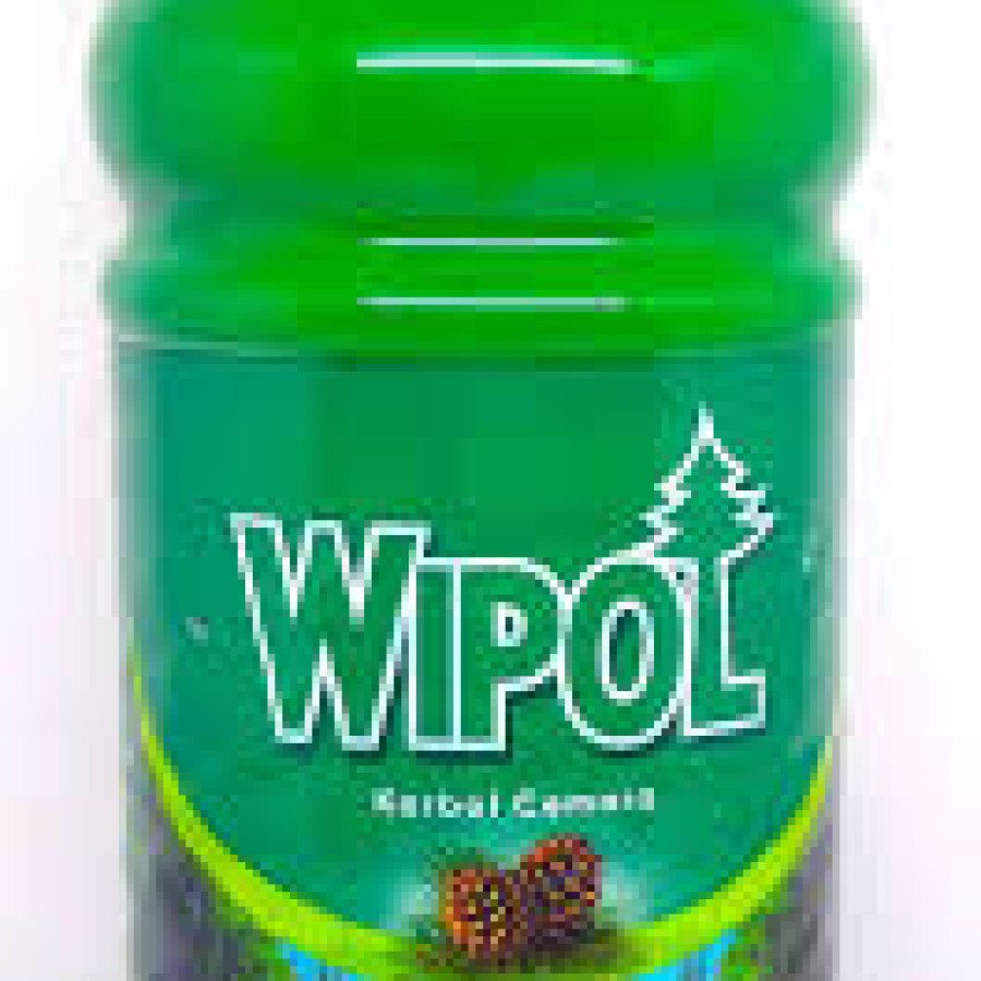 cairan pembersih lantai uk 750ml anti bakteri wipol - samping