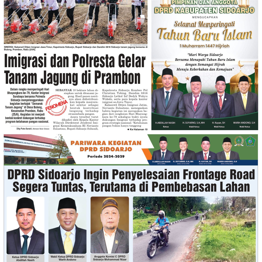 PUBLIKASI JASA DISPLAY UK. 7 X 250 MM, BERWARNA
