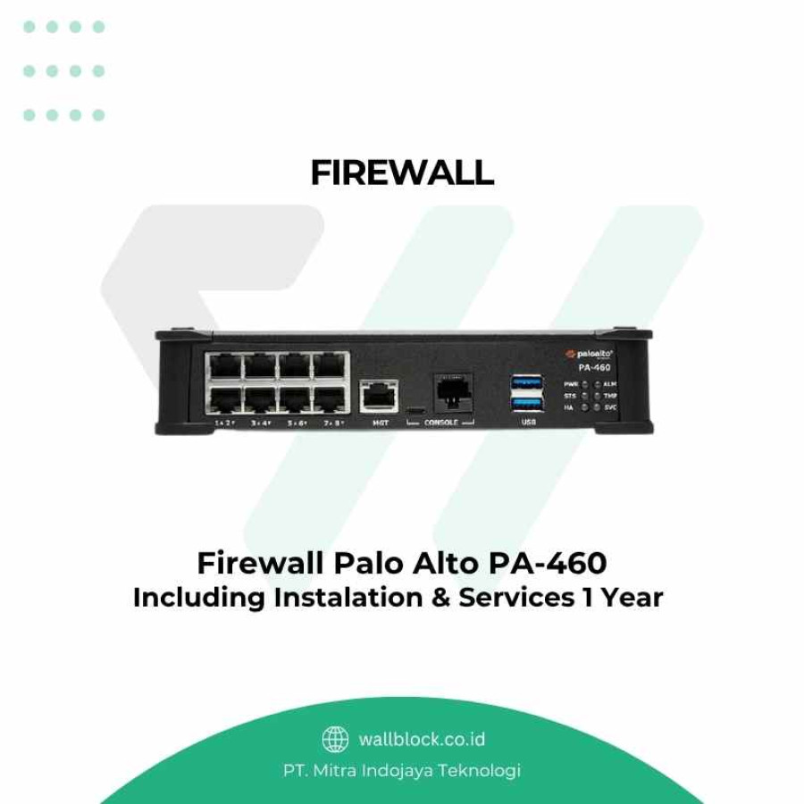 FIREWALL PALO ALTO PA-460 (1 Tahun Lisensi) + Services - utama