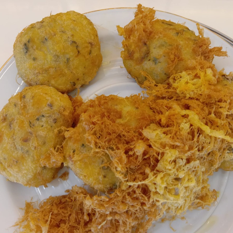Bungkus nasi perkedel - utama