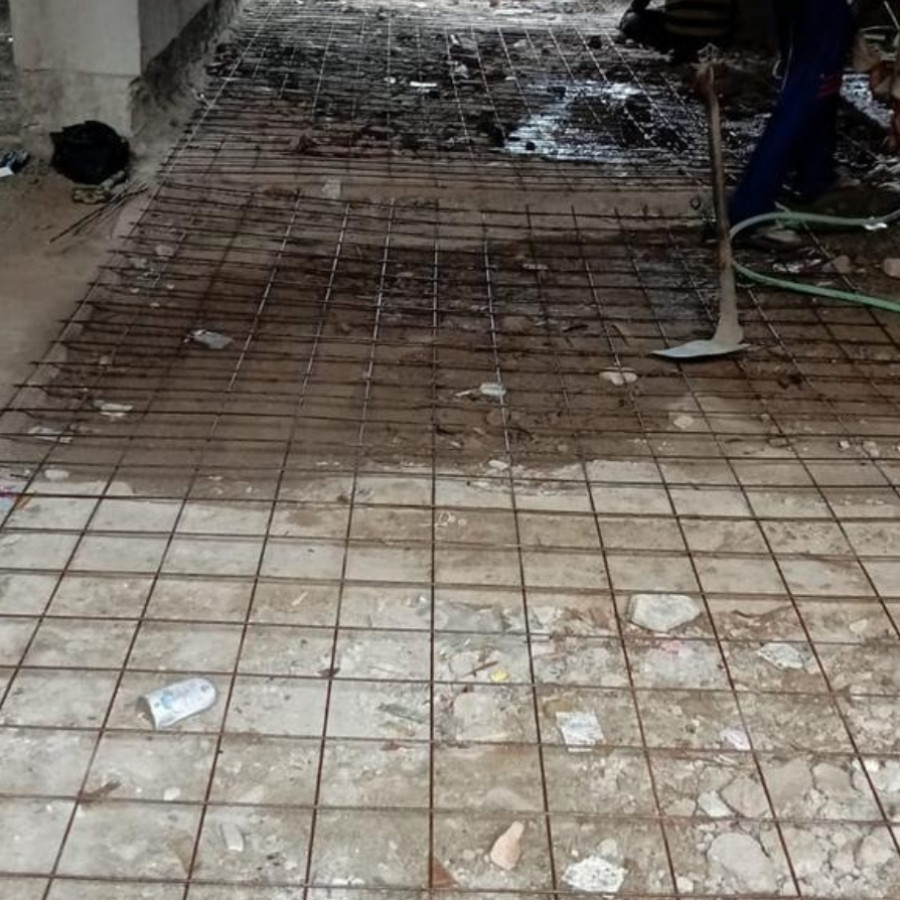 Wiremesh 6 mm - depan