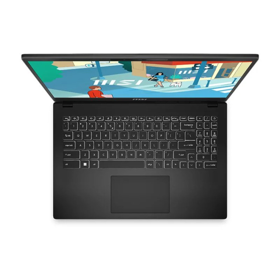 MSI Modern 15 H C13 i5-13420H Iris Xe Graphics 15.6" FHD IPS Level - depan