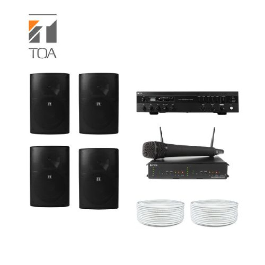 PAKET SOUND SYSTEM TOA (INCLUDE PEMASANGAN)